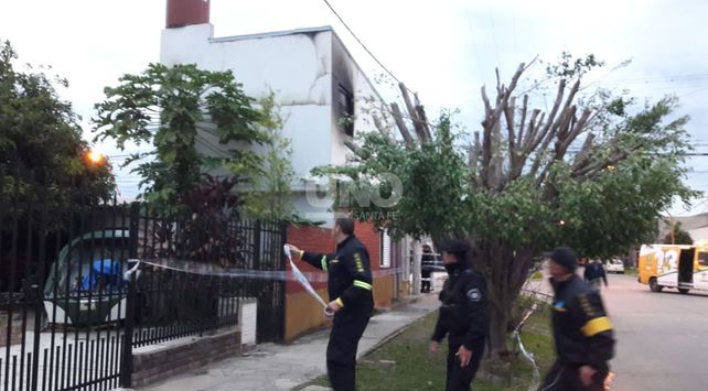 El incendio ocurrió en una vivienda de barrio Guadalupe Oeste.&nbsp;