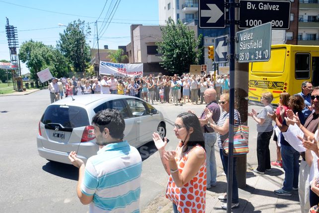 Los santafesinos marcharon contra la inseguridad