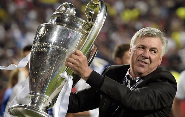 Defensa. Ancelotti con la “orejona”. El conjunto merengue buscará repetir.