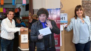 Elecciones 2023: cómo fue el voto de los candidatos a presidente