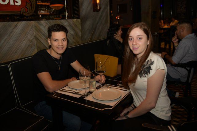 Joel Corradini y Aixa Falco