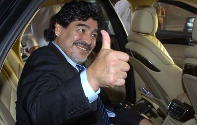Maradona reconoció legalmente su paternidad sobre Diego Fernando