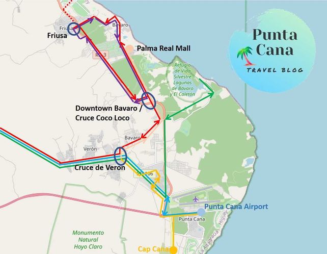Ubicada sobre la costa este de la isla La Española, Punta Cana es el principal punto turístico de República Dominicana.