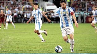 Messi, habló tras el partido.