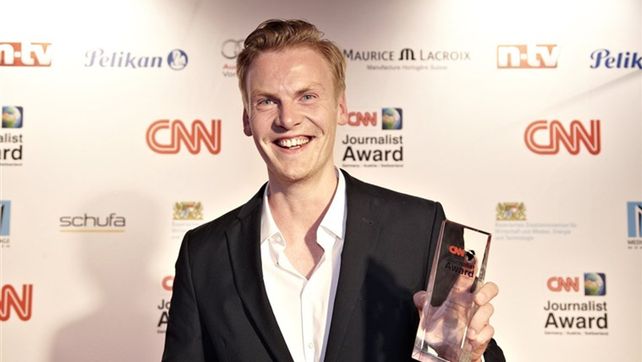 Galardonado. La CNN lo nombró Periodista del año y Forbes lo puso en su lista de personas influyentes.
