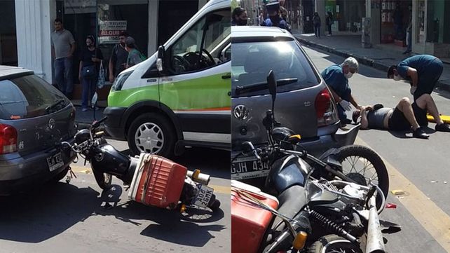 Cadetes en motos protagonizan accidentes y complican la circulación en Paraná
