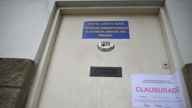 La chica apareció muerta en esta habitación.