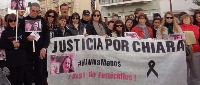 El reclamo de justicia sigue intacto en Rufino, como cuando la sociedad reaccionó inmediatamente.