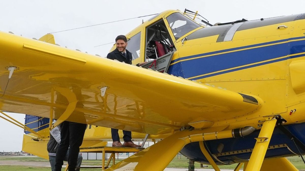 Pullaro: "Hoy podemos decir por primera vez que Santa Fe tiene una flota aérea preparada para combatir incendios"