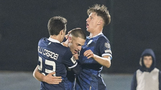 La selección de San Marino anotó su único gol en Eliminatorias frente a Rumania.