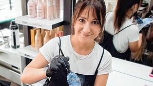 Peluquera de Urdinarrain está entre los 10 finalistas de un concurso internacional