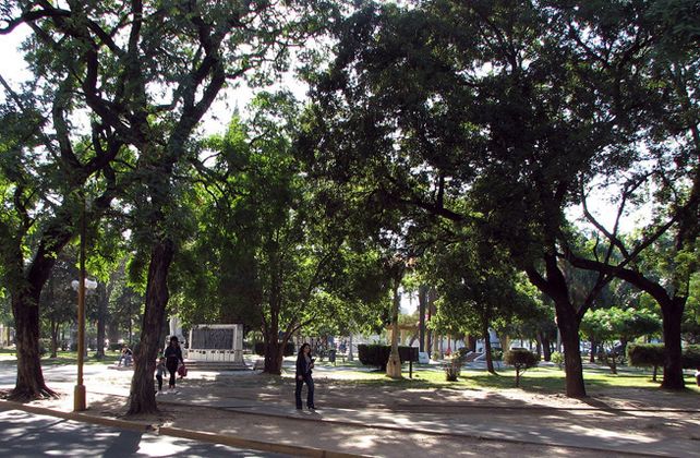 Puesta en valor. El funcionario destacó que la obra colaborará a jerarquizar el espacio y el entorno