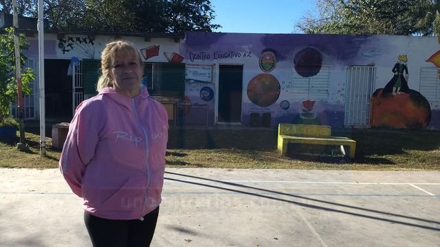 VIDEO: En barrio Güiraldes hicieron chocolatada para los chicos y buseca para las familias