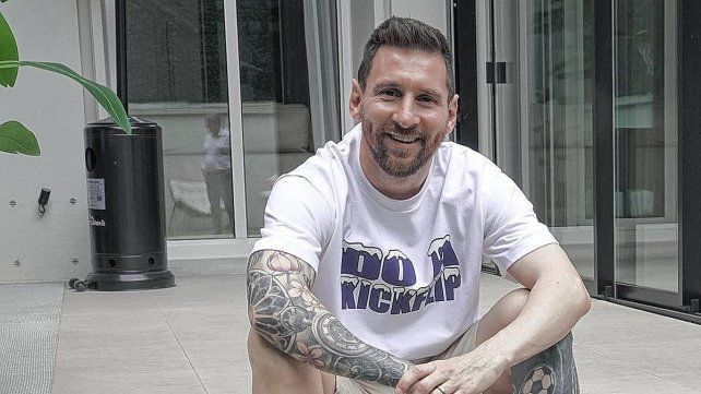 Lionel Messi llegó a Miami.