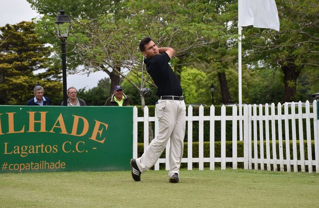 Buena actuación de Joaco Ludueña en Los Lagartos