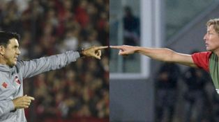 Mauricio Larriera y Gabriel Heinze. Dos ciclos en continuado y el del uruguayo en Newells debe tratar de despegarse para empezar a cosechar.