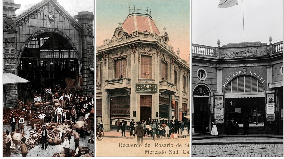 Los mercados de Rosario que desaparecieron para dar lugar a plazas