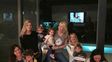 Wanda Nara, su hermana Zaira, sus hijos, y amigas en Buenos Aires.
