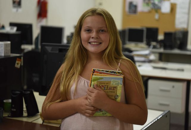Camila recomienda sumergirse en las aventuras del Diario de Pilar.