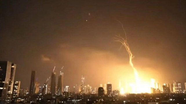 Irán atacó la ciudad de Tel Aviv y hay
