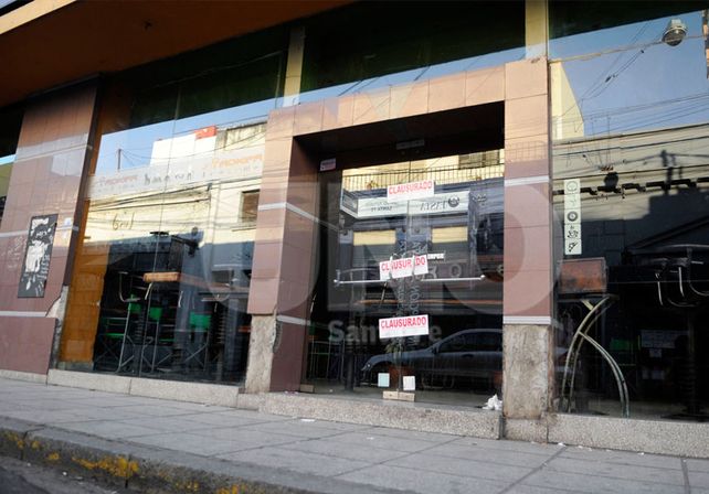 Bowling clausurado por razones de seguridad. Foto: Juan Baialardo / Diario UNO Santa Fe