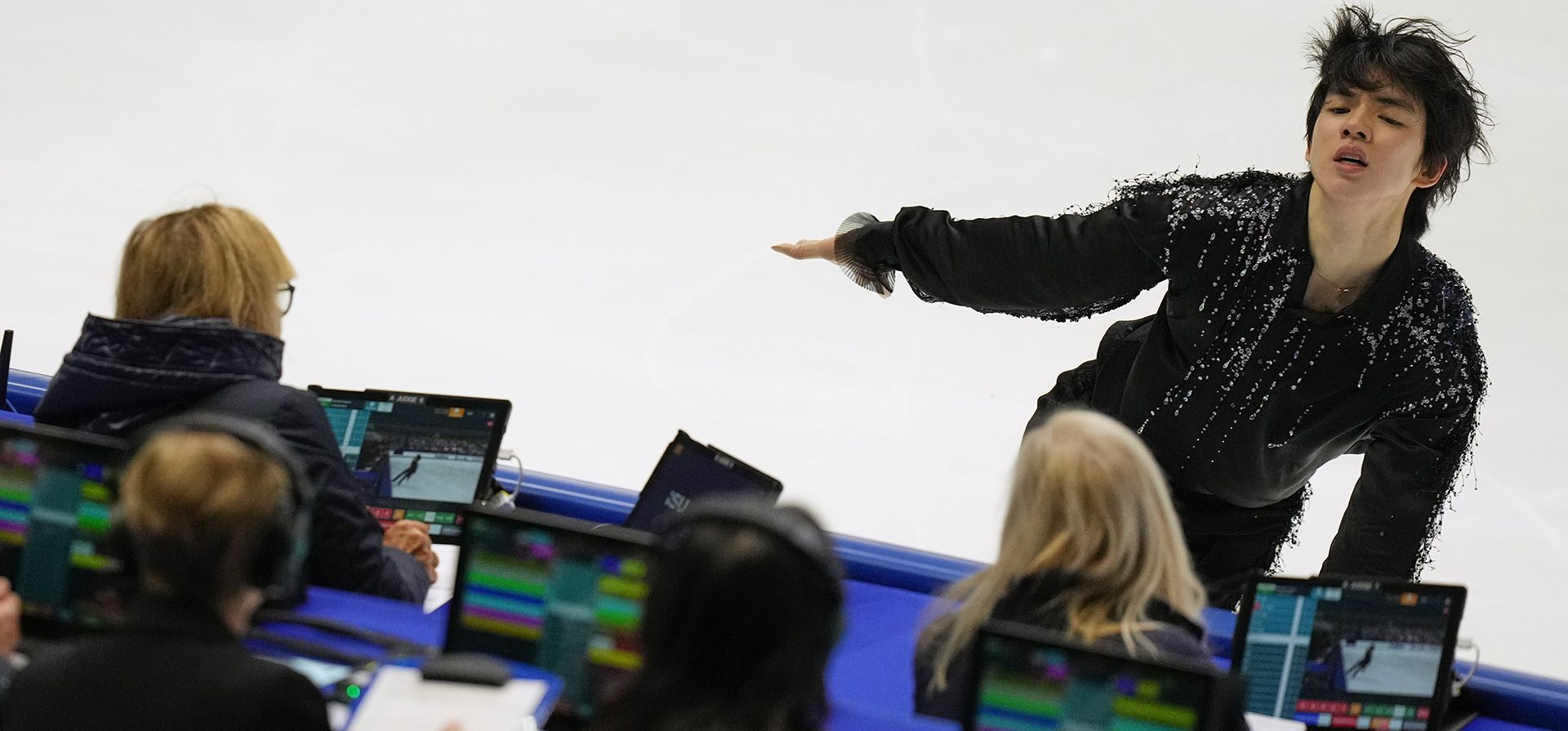 Cha Jun-hwan, de Corea del Sur, participa en el programa corto masculino del Grand Prix de Patinaje Artístico de la ISU - Trofeo NHK en Kadoma, al este de Osaka, en el oeste de Japón, el viernes 7 de noviembre de 2025. (Foto AP/Hiro Komae) Cha Jun-hwan, de Corea del Sur, participa en el programa corto masculino del Grand Prix de Patinaje Artístico de la ISU - Trofeo NHK en Kadoma, al este de Osaka, en el oeste de Japón, el viernes 7 de noviembre de 2025. (Foto AP/Hiro Komae)