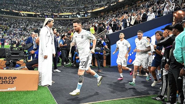 Argentina y Francia empatan 2 a 2 en la Gran final del Mundial Qatar 2022. Goles de Messi y Di María para Argentina