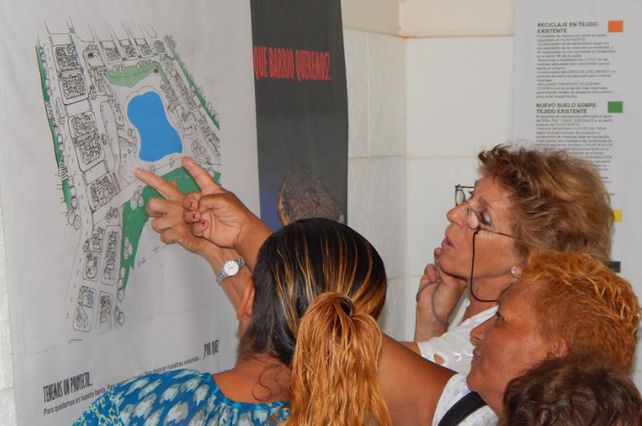 Las familias de los barrios Playa Norte