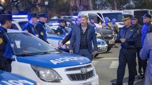 Rogelio Frigerio presentó vehículos para reforzar la seguridad y el servicio penitenciario.
