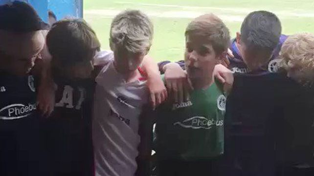 La arenga de un arquero argentino de 13 años que se hizo viral