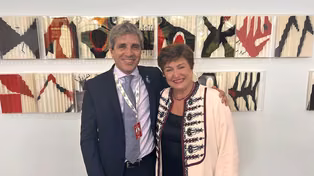 Georgieva se reunió con Caputo y dijo que el FMI está alineado con las prioridades de Argentina