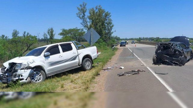 El conductor de un auto se descompensó