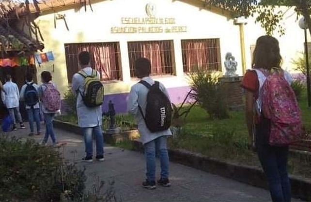 La Escuela primaria N° 6101 Asunción Palacios de Pérez de Saladero Cabal
