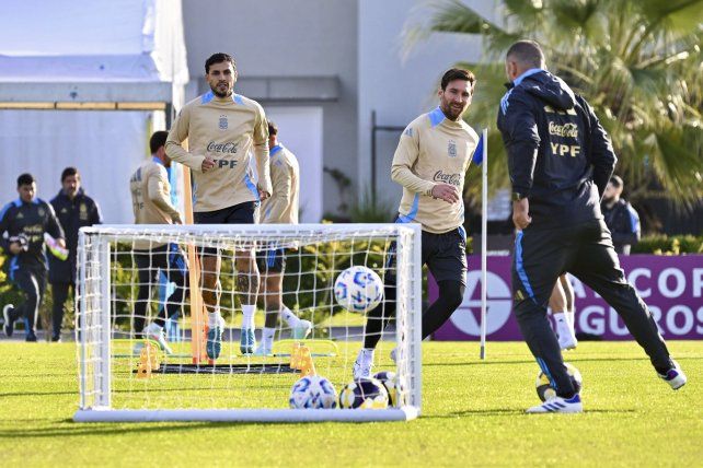 Argentina en la previa contra Chile