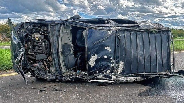 Villaguay: dos mujeres heridas tras un vuelco en la Ruta 18.
