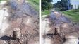 vecinos de la toma sin agua por un cano roto vecinos de la toma sin agua por un cano roto