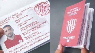 Unión le dio la bienvenida al volante Ezequiel Ham