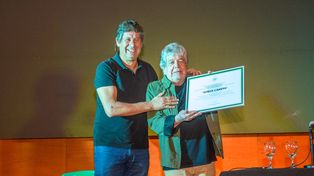 Jorge Cánepa: presentación y homenaje en el Auditorio Municipal de Funes