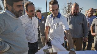 En el norte de la ciudad, el barrio Nueva Santa Fe tiene desagües y una plaza nueva