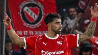 Independiente le ganó a Racing en el clásico de Avellaneda e ingresó en zona de playoff