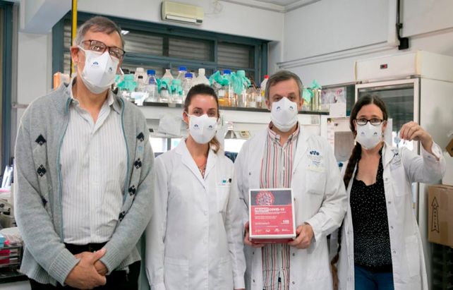 Made in argentina. Investigadores del Conicet lideraron el desarrollo del test rápido Neokit-Covid-19.