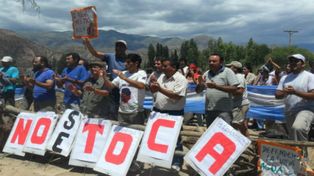 Frenaron el proyecto minero en el cerro Famatina por la presi&oacute;n de la poblaci&oacute;n