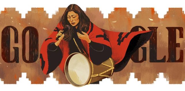 El homenaje de Google a Mercedes Sosa en todo el mundo