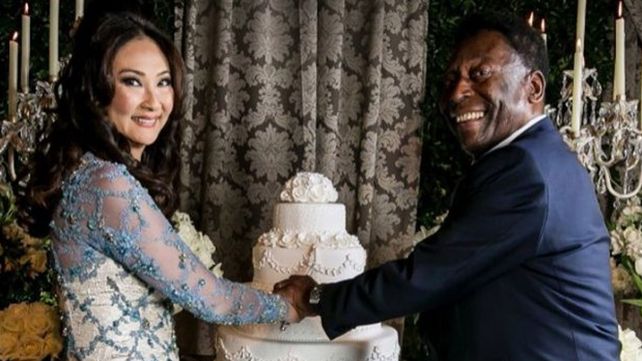 Pelé se casó por tercera y ¿última? vez