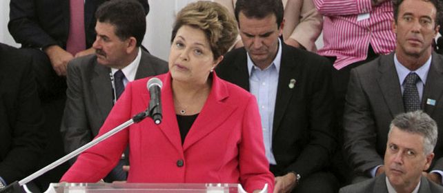 La presidenta Rousseff