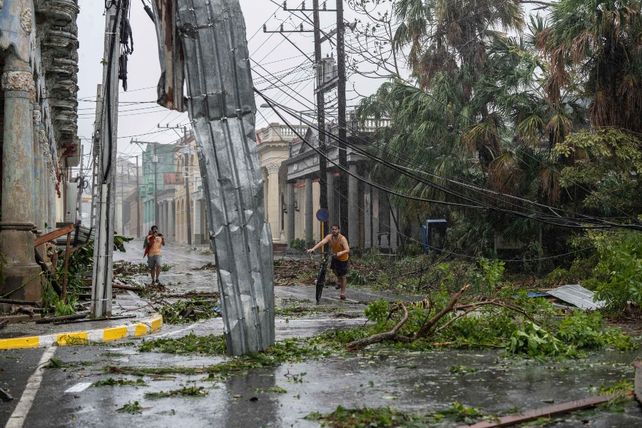 Cuba tuvo una noche apocalíptica por el huracán Ian