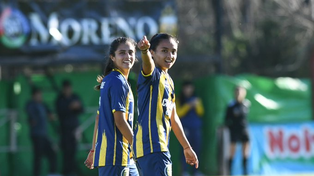 Paula Salguero anotó el gol del triunfo de Central ante SAT.