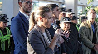 La secretaria de Gestión Institucional del Ministerio de Justicia y Seguridad de Santa Fe, Virginia Coudannes