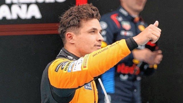 Lando Norris  marcó la pole y largará primero este domingo en el GP de Fórmula 1 de España.