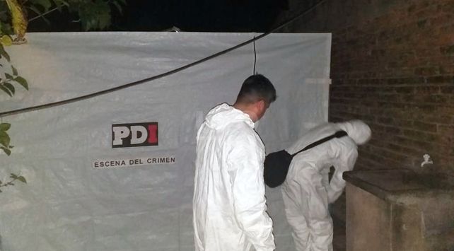 El trabajo del personal policial.